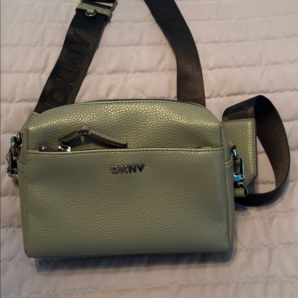 DKNY Sage Green Crossbody Bag BRAND NEW